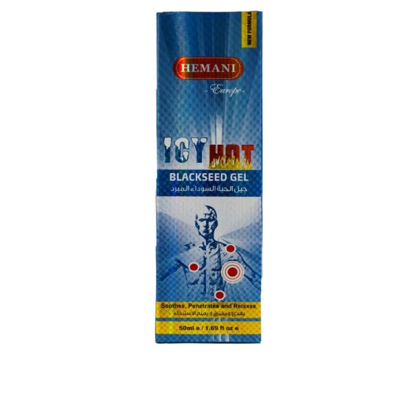 Icy hot gel anti douleur nigelle – 50 ml