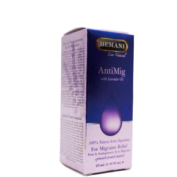 Huile anti migraine à l’huile de lavande Hemani – 10ml