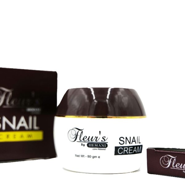 Crème de soins à la bave d’escargot Hemani – 80g + savon offert 30g.